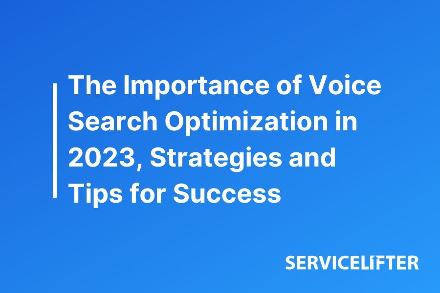 The Importance Of Voice Search Optimization In 2023 Strategies And Tips For Success 3e37906f 