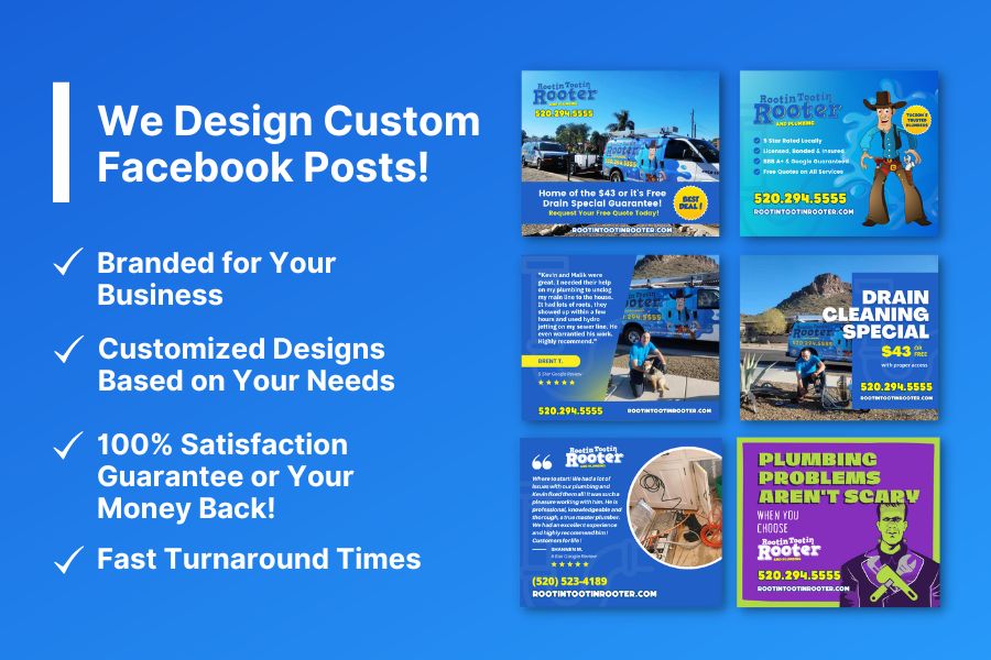 Facebook Post Graphic Design Services